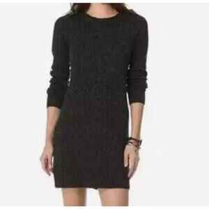 Club Monaco Amelia Wool Blend Marled Sweater Dress XS